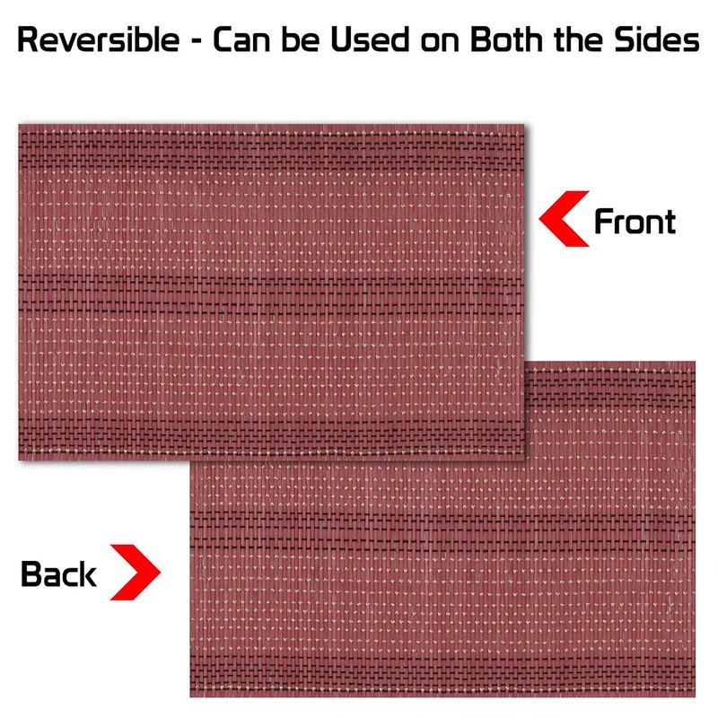 Placemats | Dining Table Heat Resistant Bamboo | 45x30cm