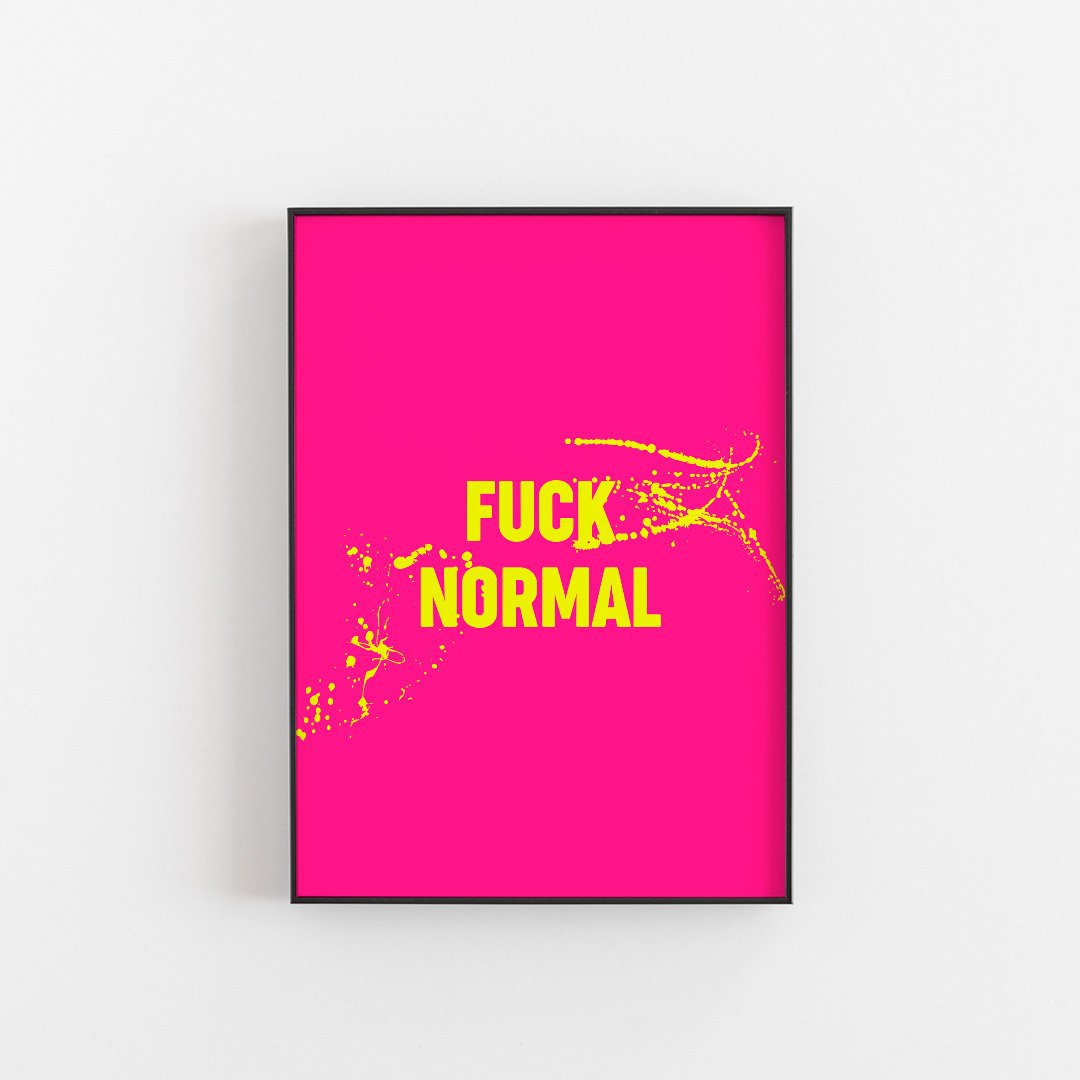 F**k Normaal - Kunst aan de muur