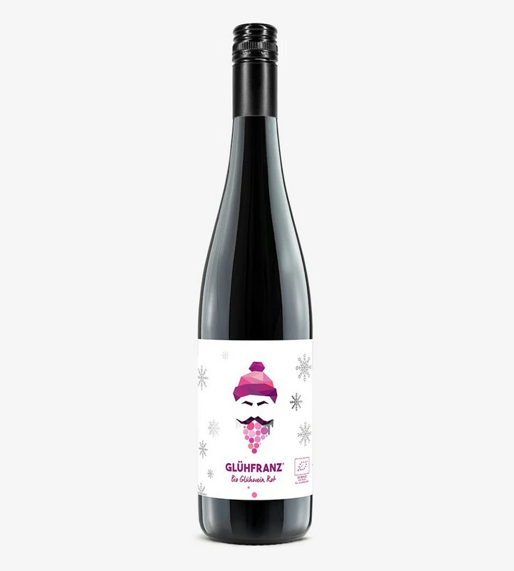 Vino de reflexión rojo orgánico Glowfranz 0.75L