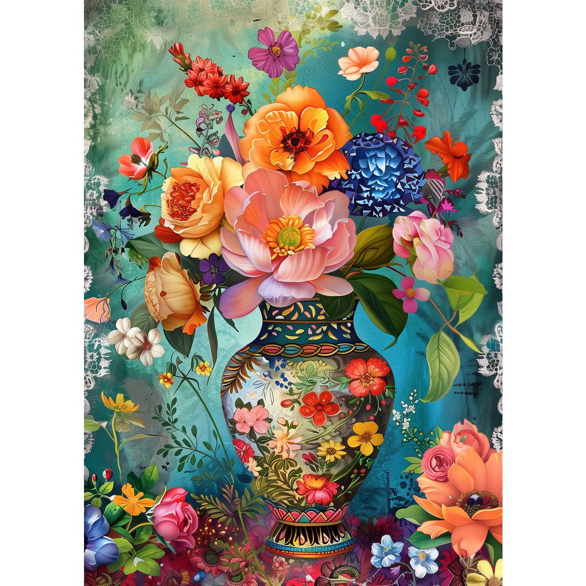 Flowers of the Dutch Masters: NO. 10 | Kaart Fripperies