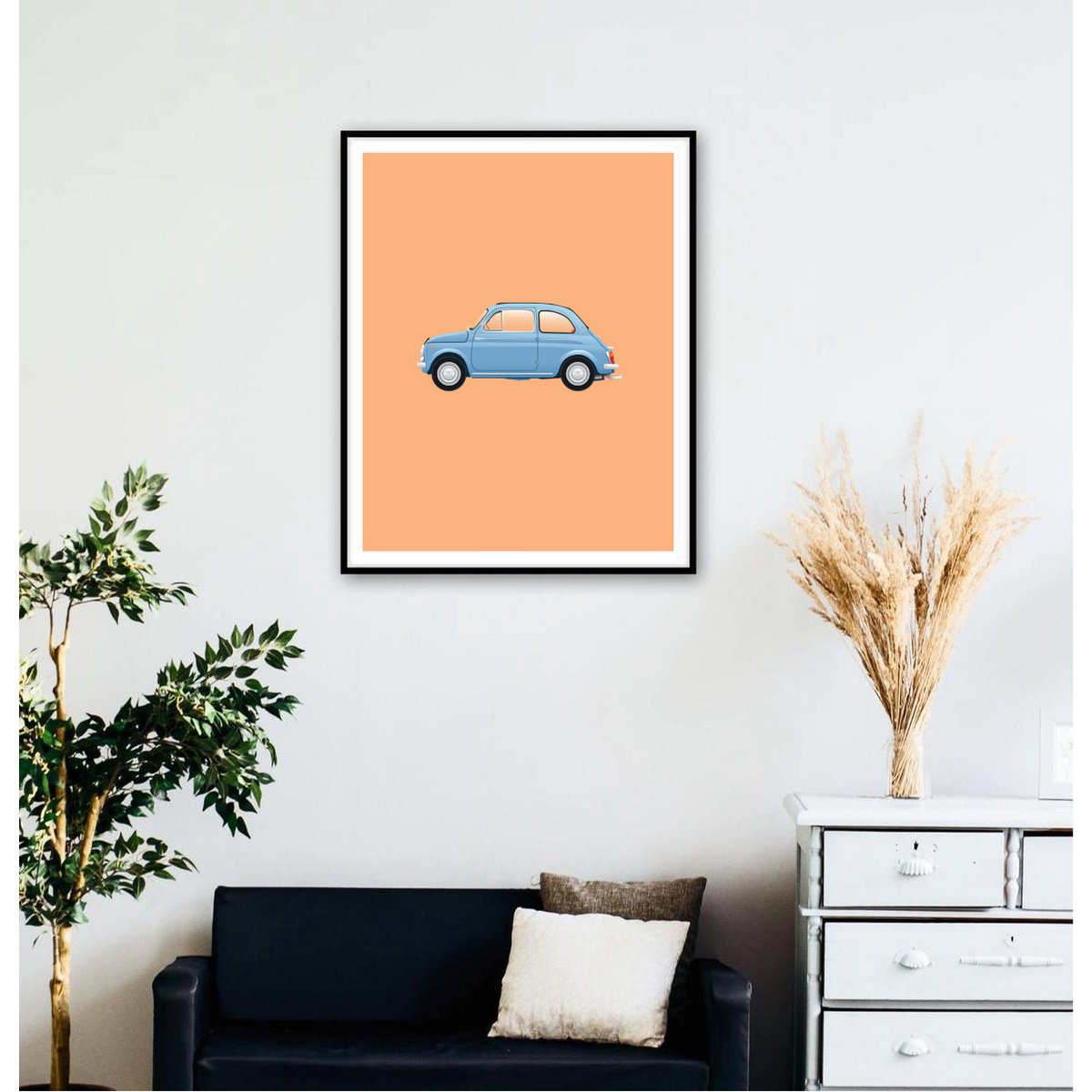 Fiat 500 Poster