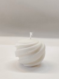Ornament candle - Round twisted ornament Candle