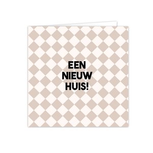 Grußkarten mit Umschlag „Ein neues Haus“
