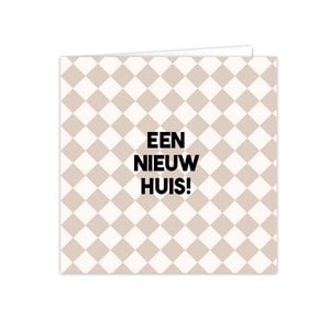 Grußkarten mit Umschlag „Ein neues Haus“