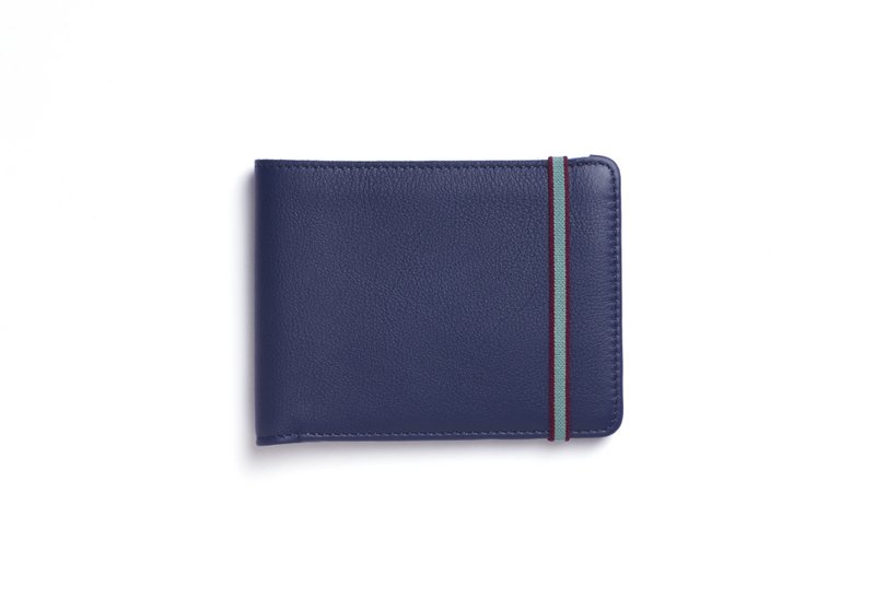 Navy minimalistisk tegnebog