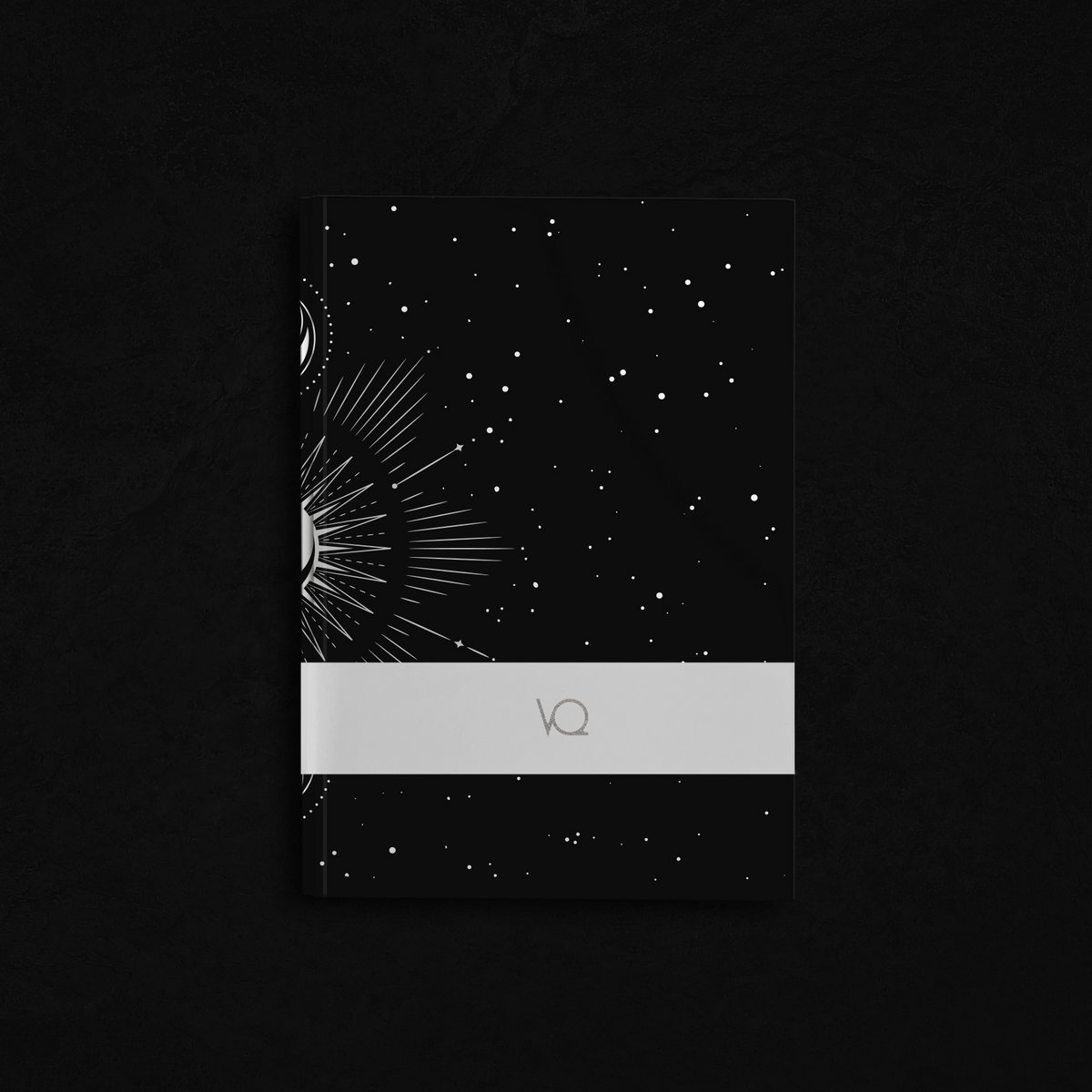 SUN TOTEM DOTTED Blackout Journal