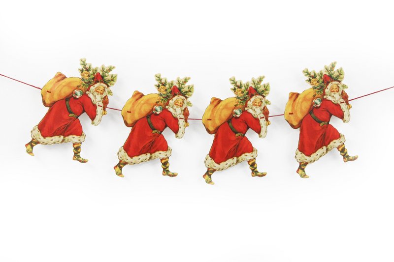 Guirnalda Papá Noel Mamelok R24