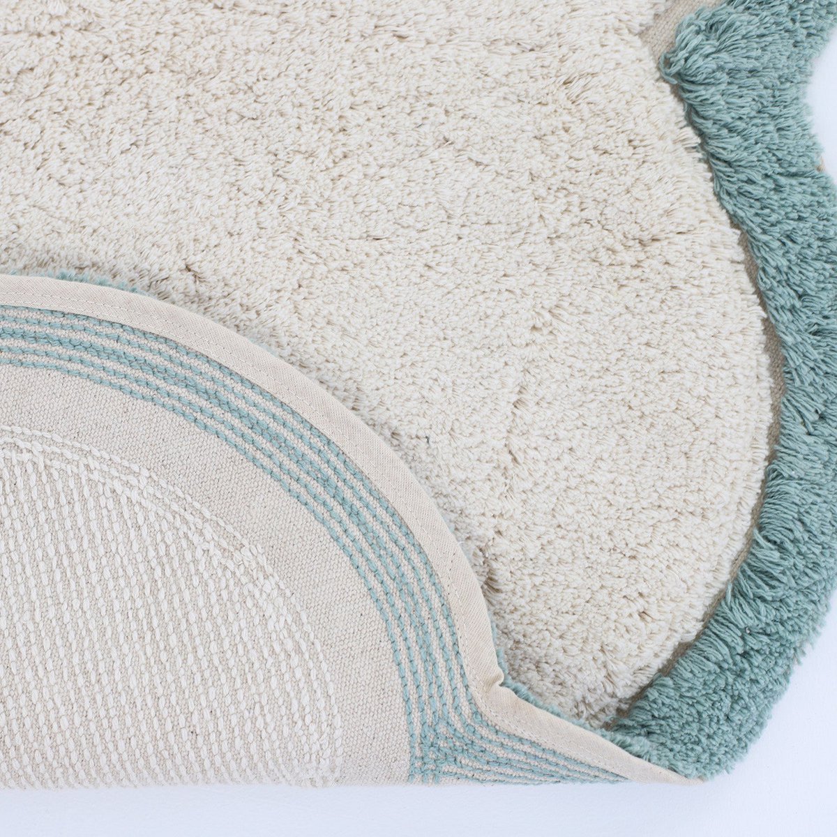 Wolkenkinderteppich Little Nimbus Aqua