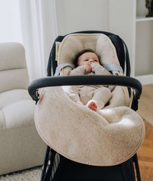 Pouteille pour bébé pour siège d'auto ou maxi -cosi - laine mérinos