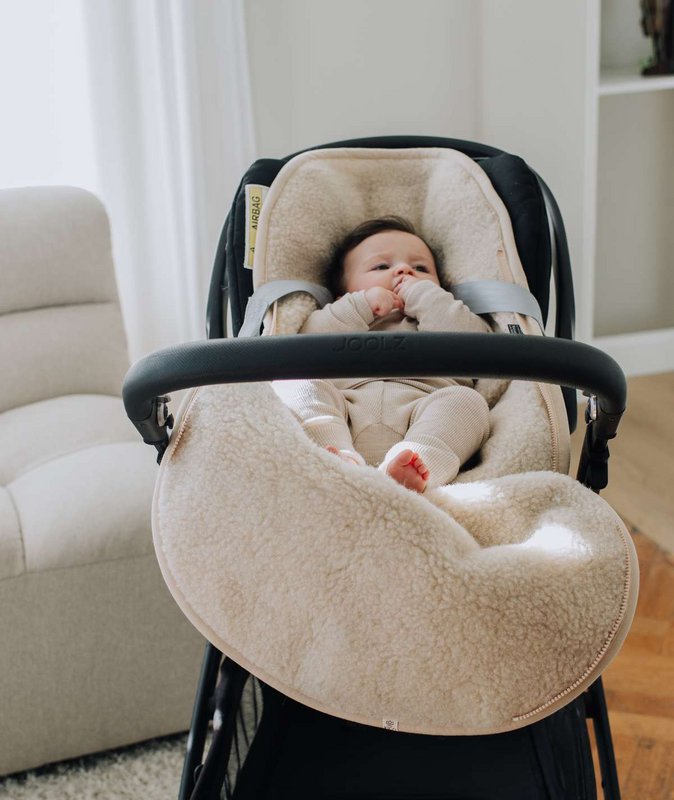 Pouteille pour bébé pour siège d'auto ou maxi -cosi - laine mérinos