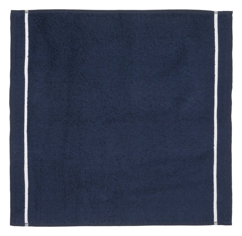 100% bomuld Køkkentekstil Mix&match 4 stykker Stripe marineblå