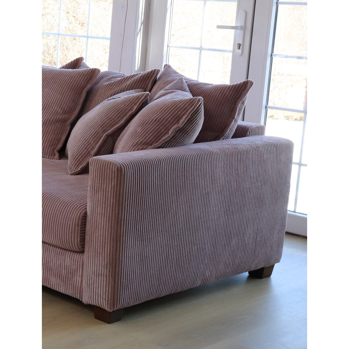 ELSA 3-seater sofa Dusty Pink removable & washable covers