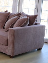 ELSA 3-seater sofa Dusty Pink removable & washable covers