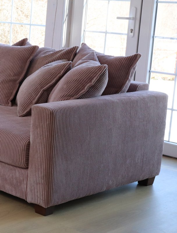 ELSA 3-seater sofa Dusty Pink removable & washable covers