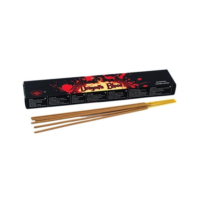 Bastoncini di incenso naturale arrotolati a mano con sangue di drago dell'albero verde