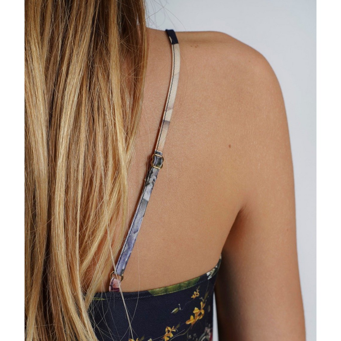 Pyjama (blouse+short) Magic Garden Bleu Foncé