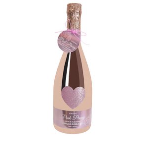 Bath Shower Gel In Powder Rose Champagne Bottle