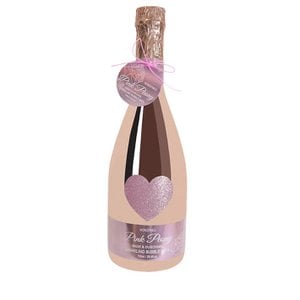 Bath Shower Gel In Powder Rose Champagne Bottle