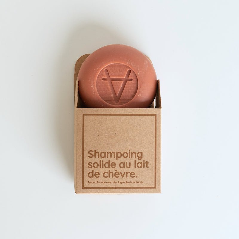 Le somptueux shampoing solide au lait de chèvre.