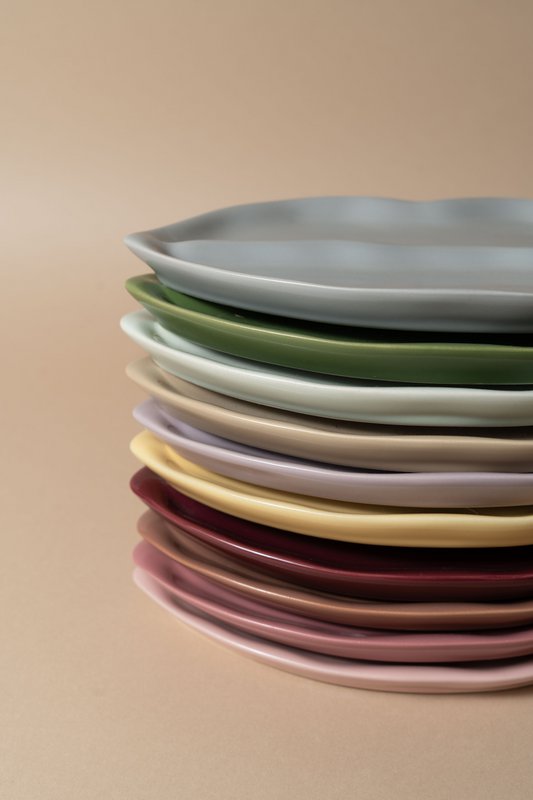 Sisi lips plate, pink