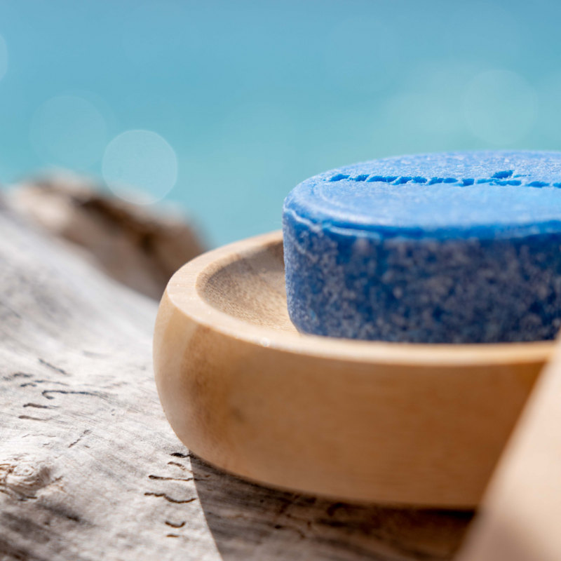 Sustainable & Eco-Friendly Bamboo Soap Dish - Round