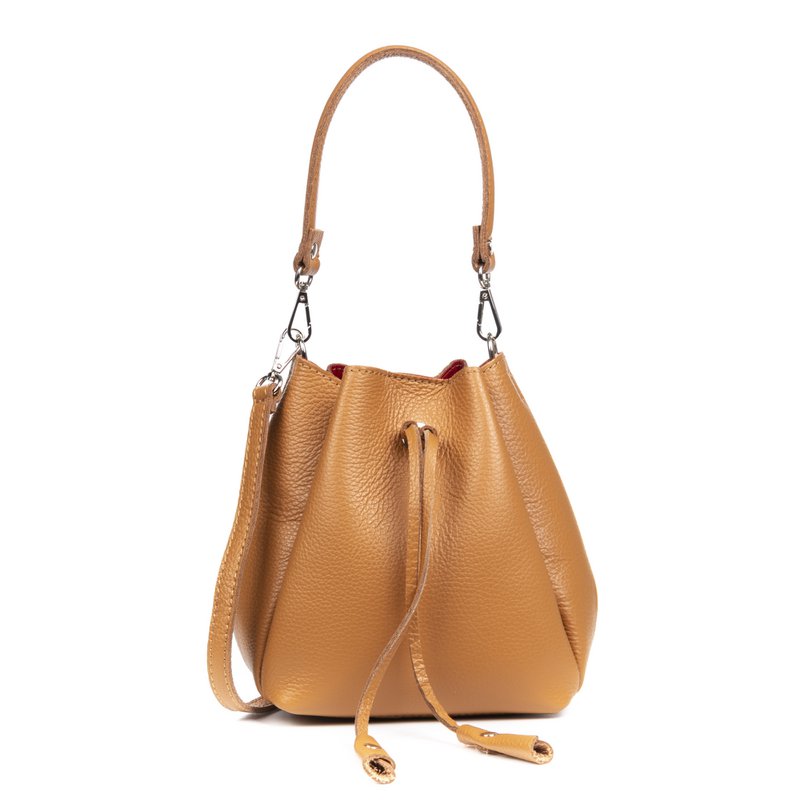 Firenze Artegiani. Idea Bolso de mano Mujer. Piel auténtica Dollaro.