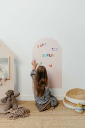 Magneetbord voor kinderen - Arche - Lichtroze