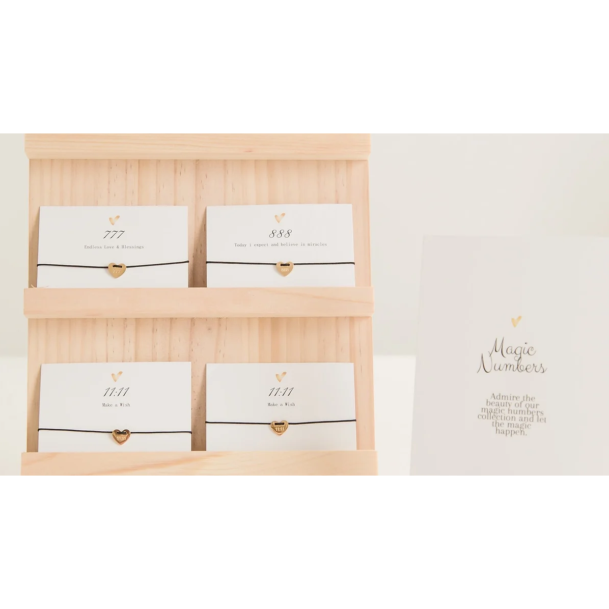 Display bracelets "Magic Numbers" - 24 pieces