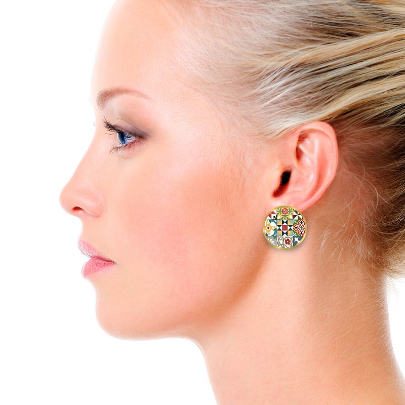 Modernista Tiles Earrings