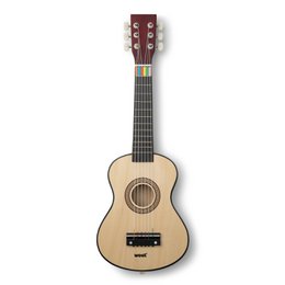 Guitare jouet en bois - Naturel