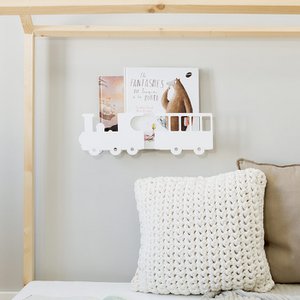 Train book shelf