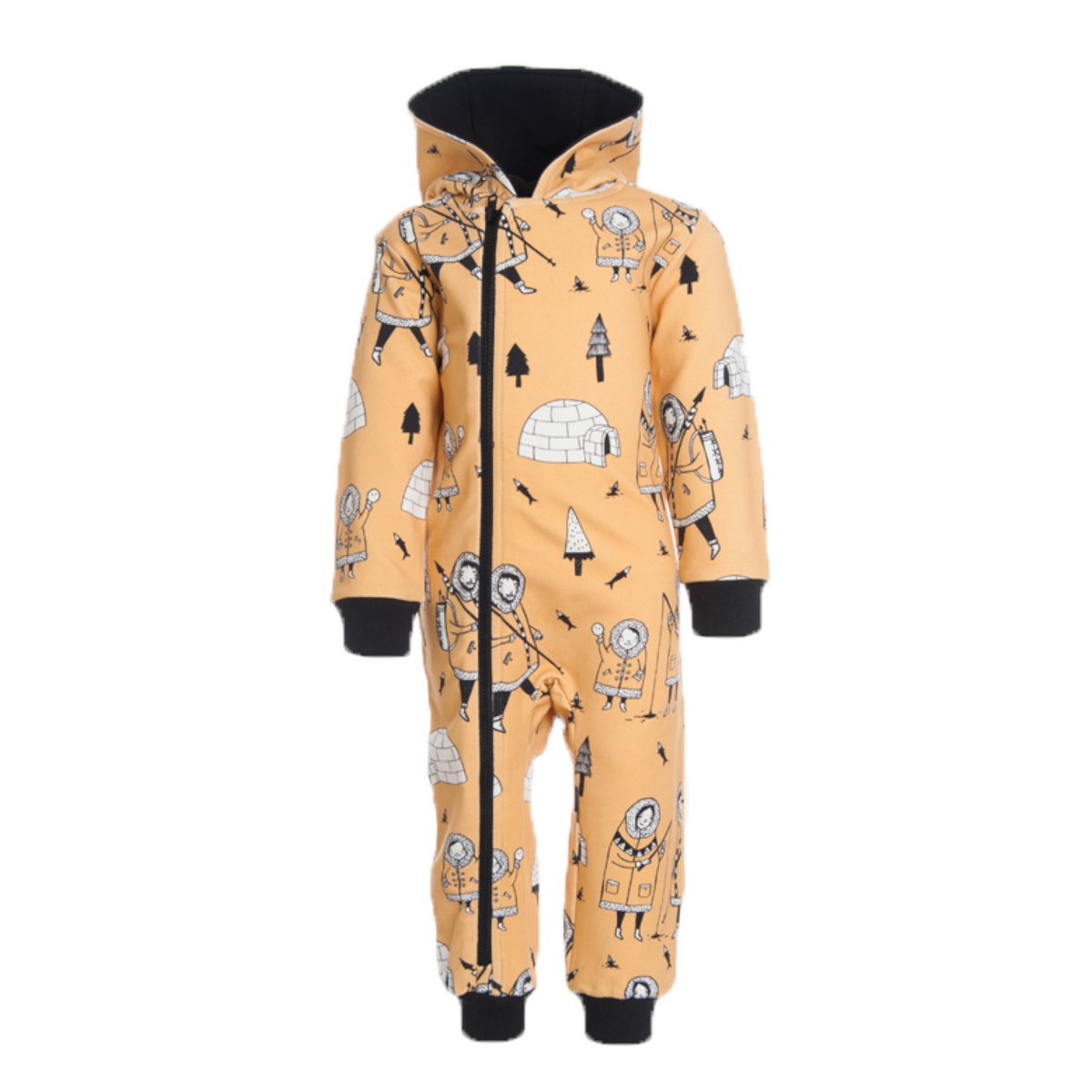 Onesie z kapturem, eskimoski