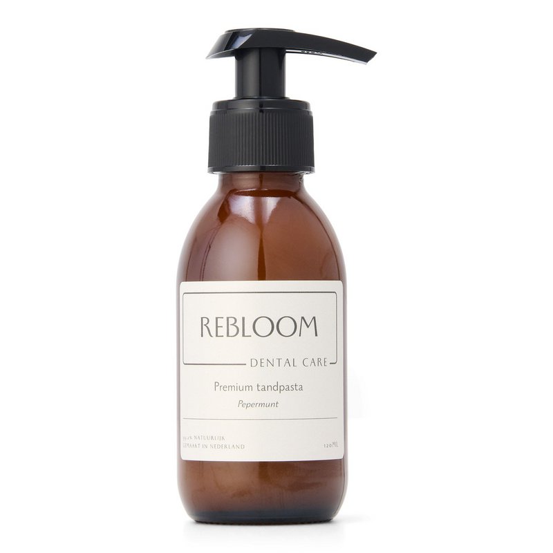 Flacone di dentifricio premium - Menta piperita - 120 ml / 2 tubi - fluoro