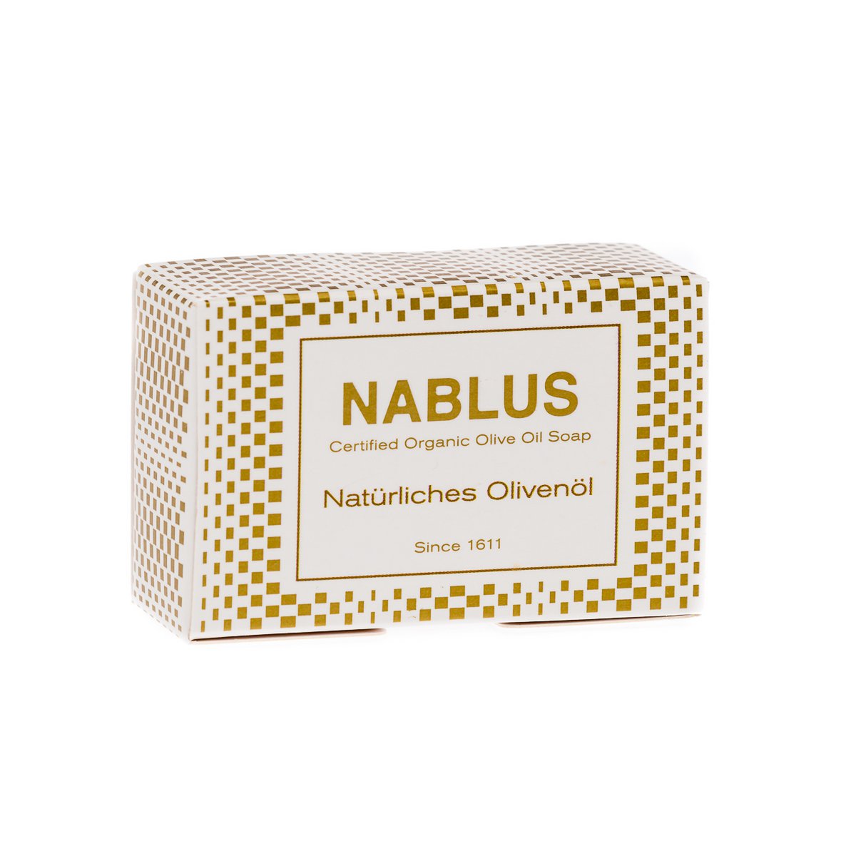 Jabón Nablus Jabón de Aceite de Oliva Aceite de Oliva Natural, 100g