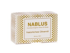 Nablus Zeep Biologische Olijfolie Zeep Natuurlijke Olijfolie, 100g