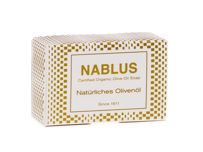 Savon de Naplouse Savon à l'huile d'olive biologique Huile d'olive naturelle, 100 g