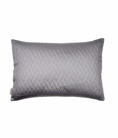 Decorative Pillowcase Quilted Black Sand