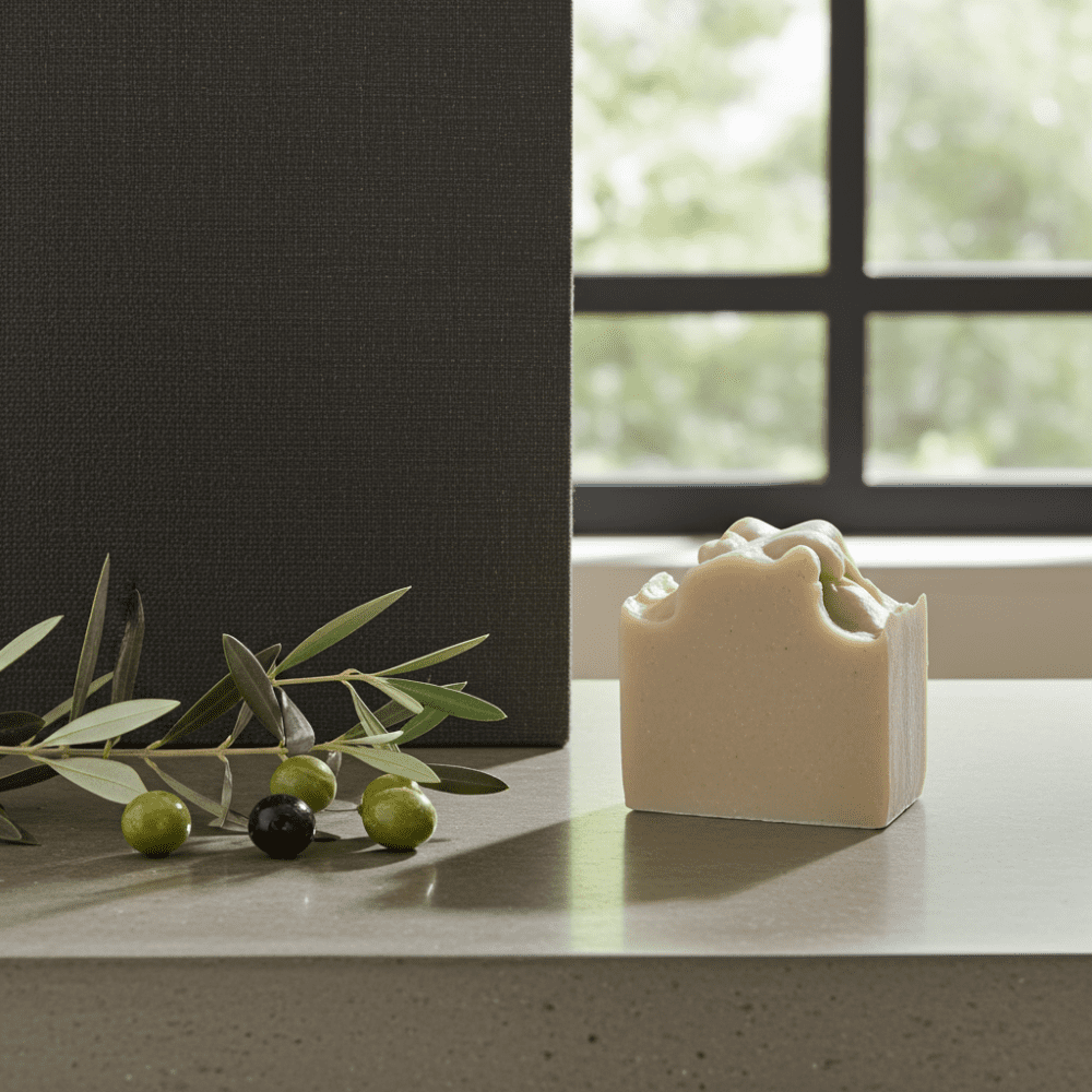 MUDDY OLIVE - Natural Soap with Cambrian Blue Clay