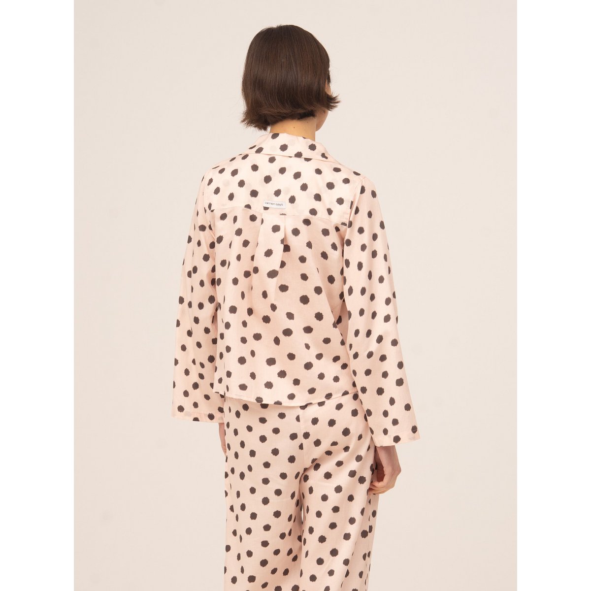 Noctis Polka Dot Pyjama Shirt