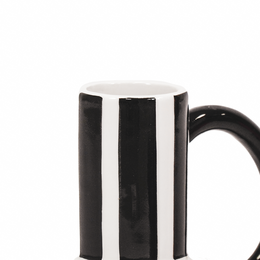 Vase - Jug - Ceramic - Dutch Black - 16x14x21,5cm