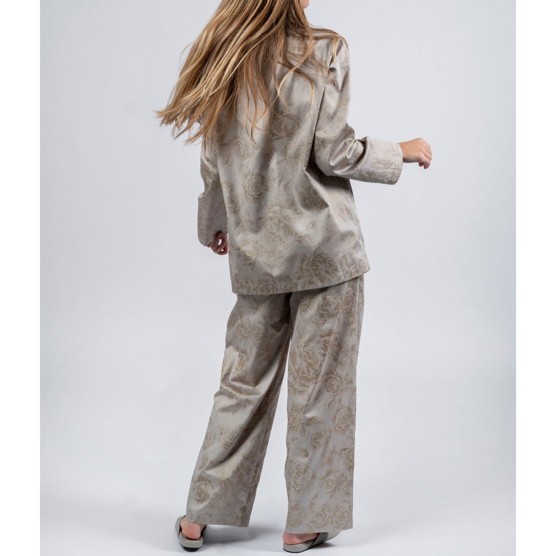 Pyjama (ilga) Rose Line Amande