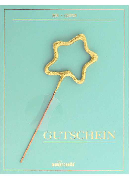 Gutschein Mini Wondercard farblich sortiert