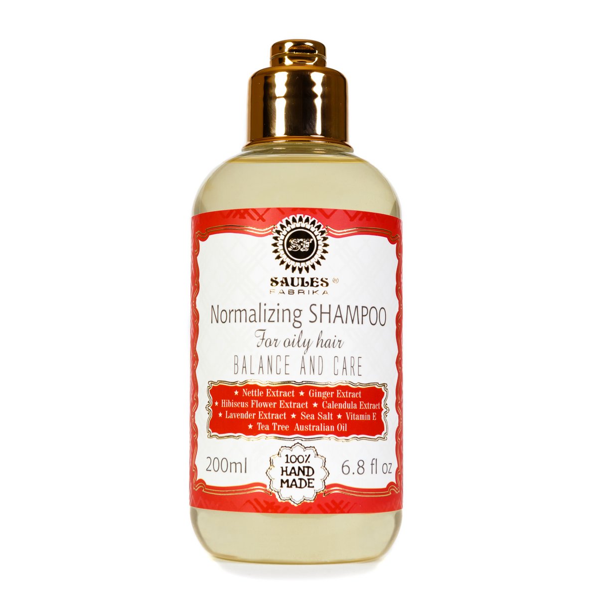 Normaliserende shampoo voor vet haar, balans en verzorging 200 ml
