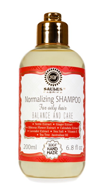 Normalisierendes Shampoo für fettiges Haar, Balance und Pflege 200ml