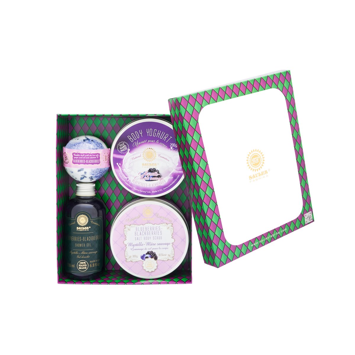 Gift Set Blueberries-Blackberries (4 items)