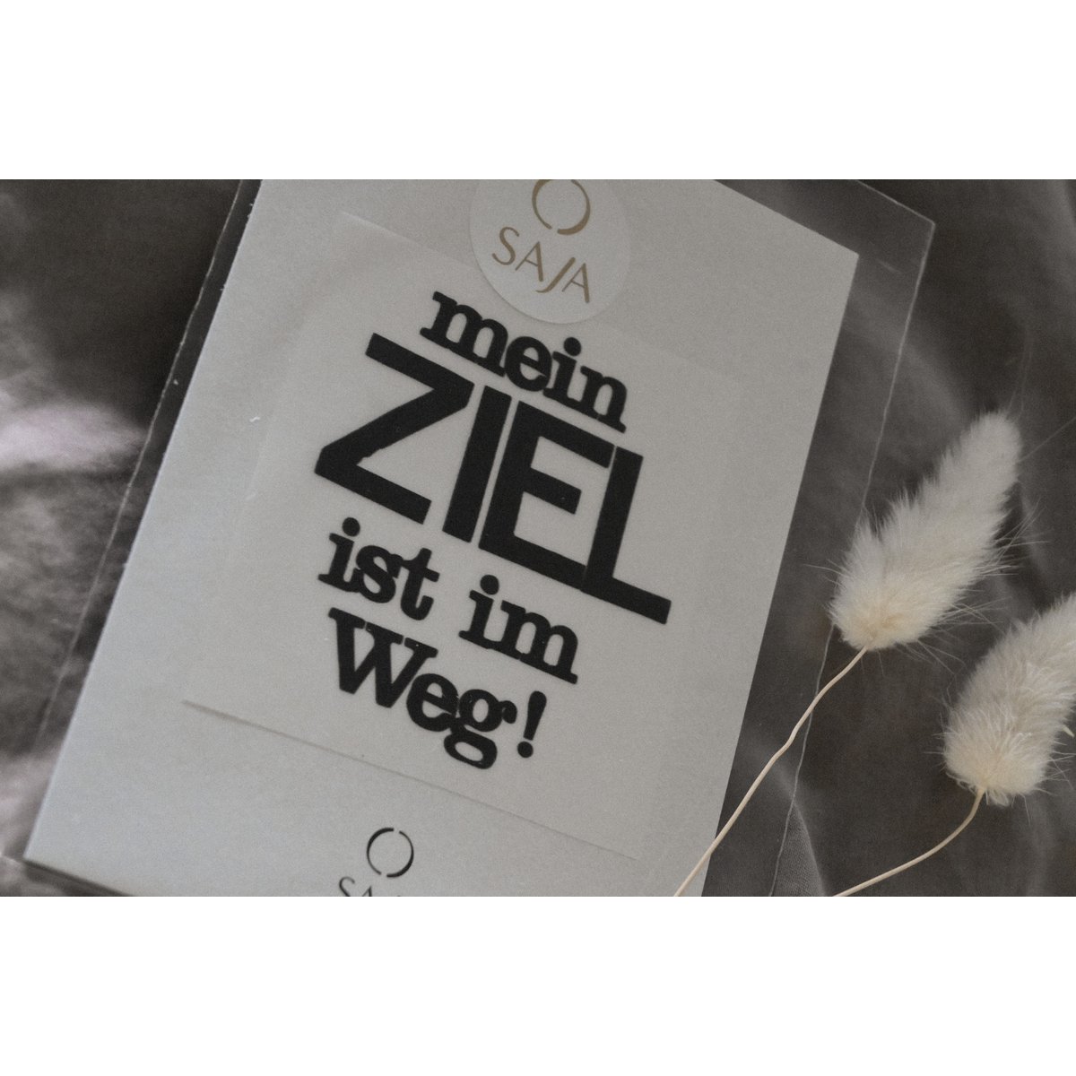 IJzerafbeelding "Mijn doel is in de weg!"