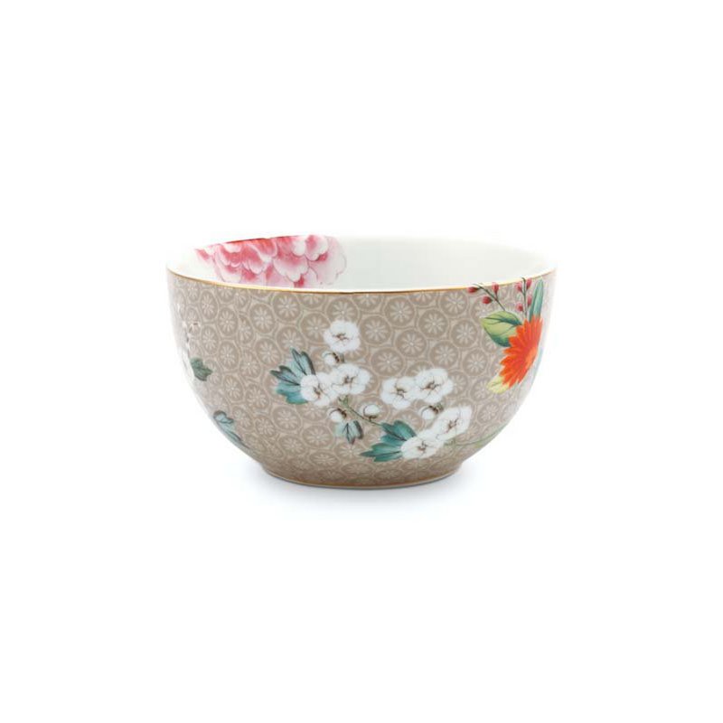 Bowl Blushing Birds Khaki 12cm