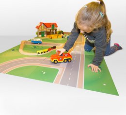 Play mat - construction site