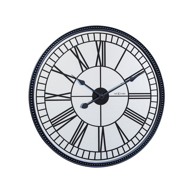 Horloge murale NeXtime Cléopâtre Miroir 56 cm noir