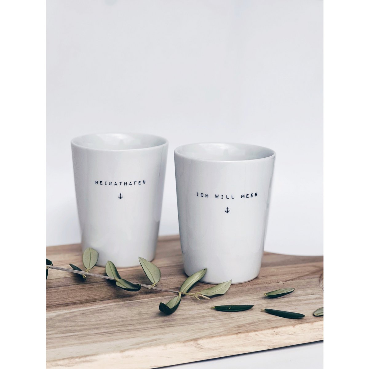 Becher Tasse Anker